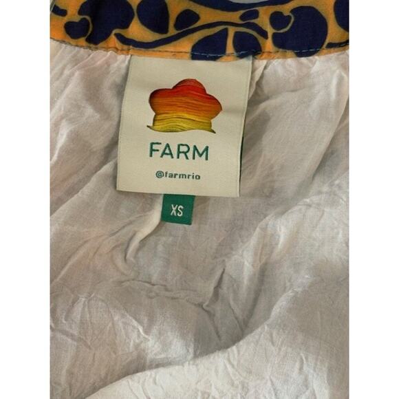 Farm Rio Sleeveless Forest Tiles V-Neck Midi Dress – Size XS - Picture 9 of 11